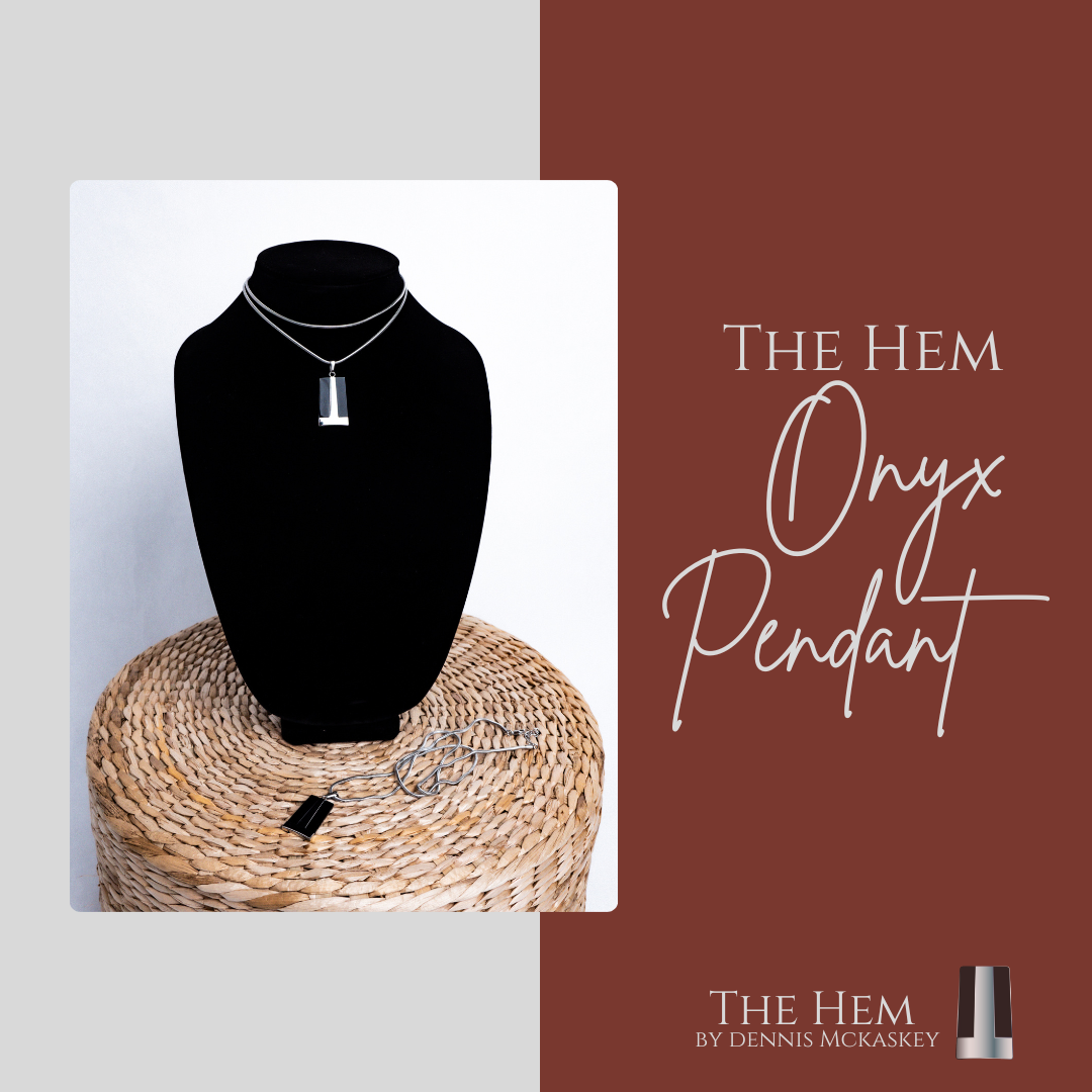 The Hem Onyx Pendant