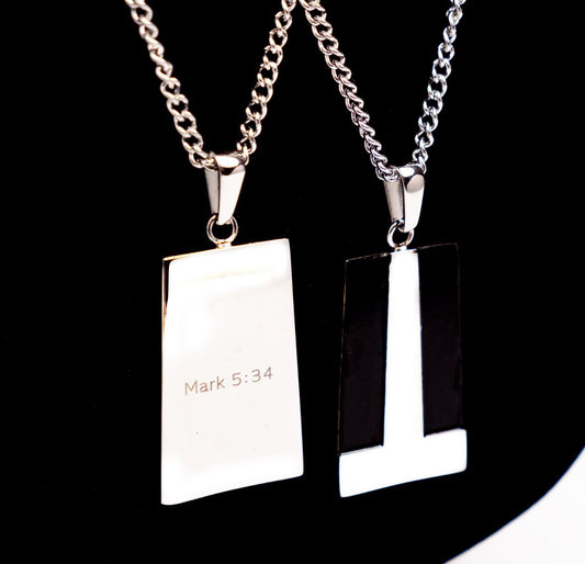 Etched Pendant